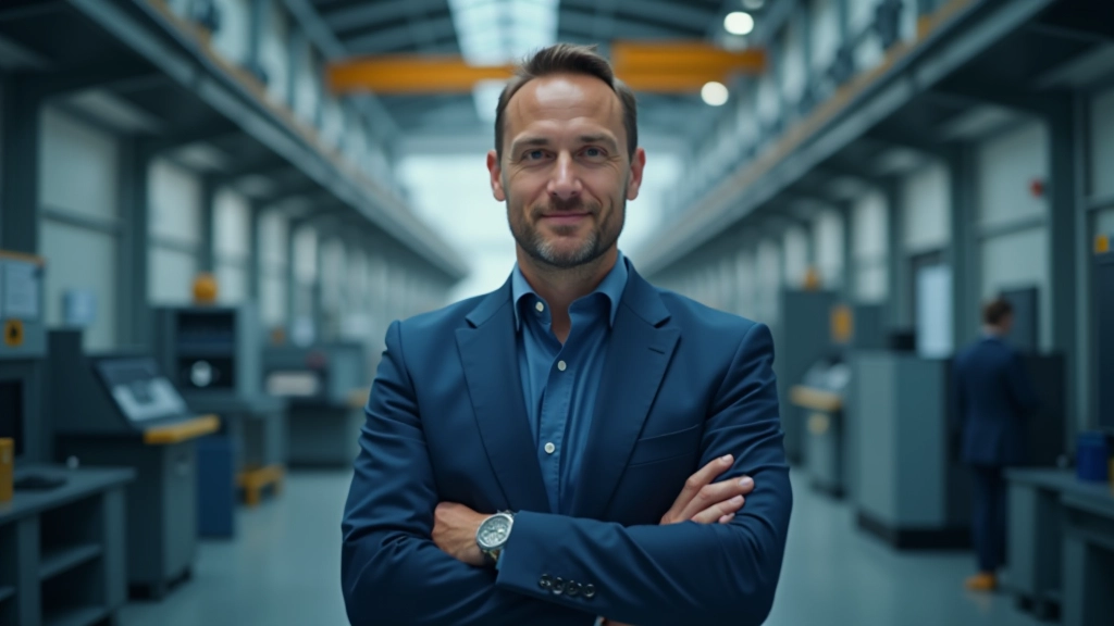 Moderne deutsche Industrieanlage und Infrastruktur